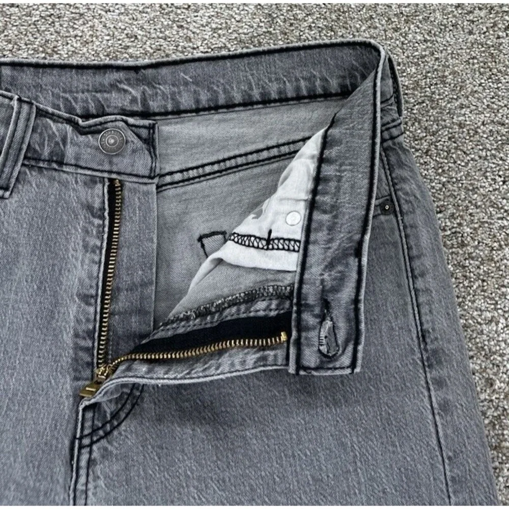 Levis 505 Jeans Mens Size‎ 30x31* Grey Regular Narrow Straight Flex Denim Egypt